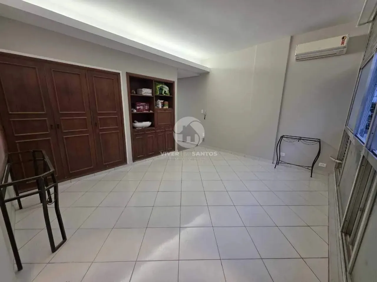 Sala Living à venda, 1 vaga, Boqueirão - Santos/SP