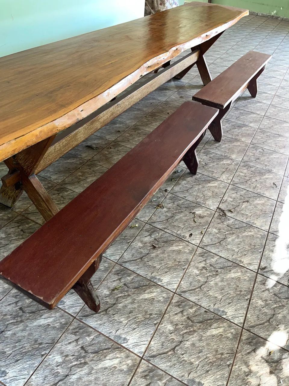 Mesa de Madeira Maciça  - Foto 4