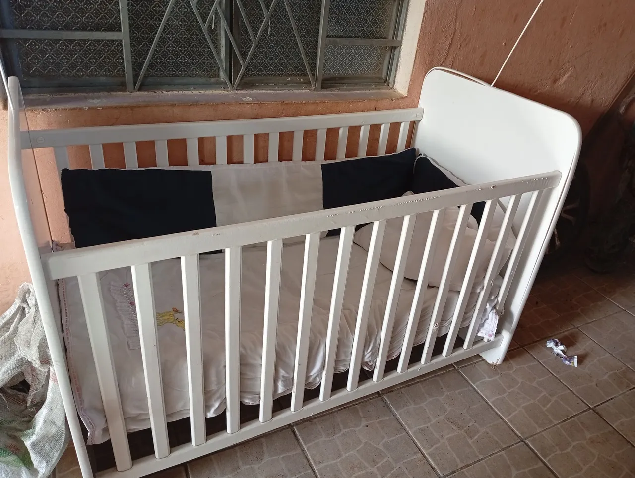 Berço Branco para Bebê