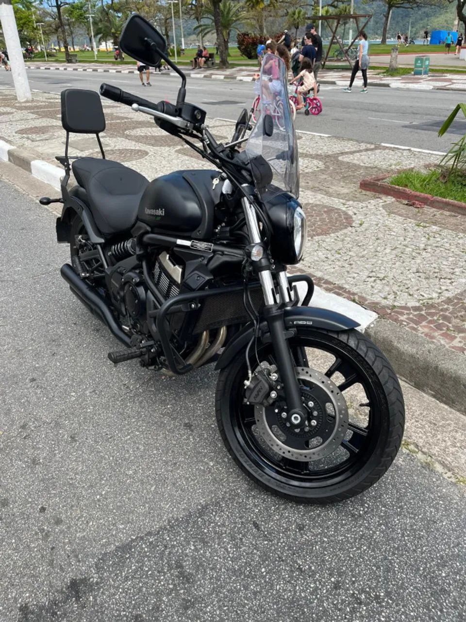 Kawasaki Vulcan S 650 - 2023 | IMPECÁVEL, ÚNICO DONO, COMPLETÍSSIMA! - Foto 4
