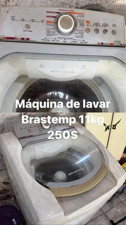 Máquina de lavar Brastemp 11kg 