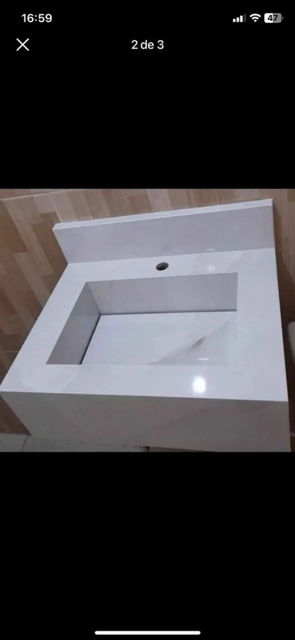 Pias de porcelanato