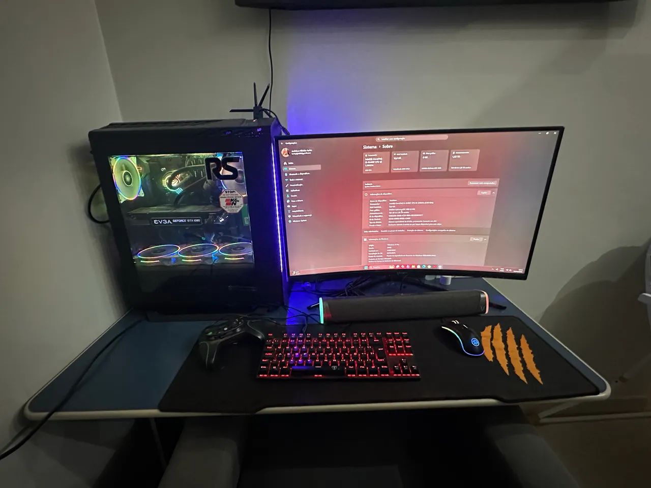 Vendo pc gamer completo 