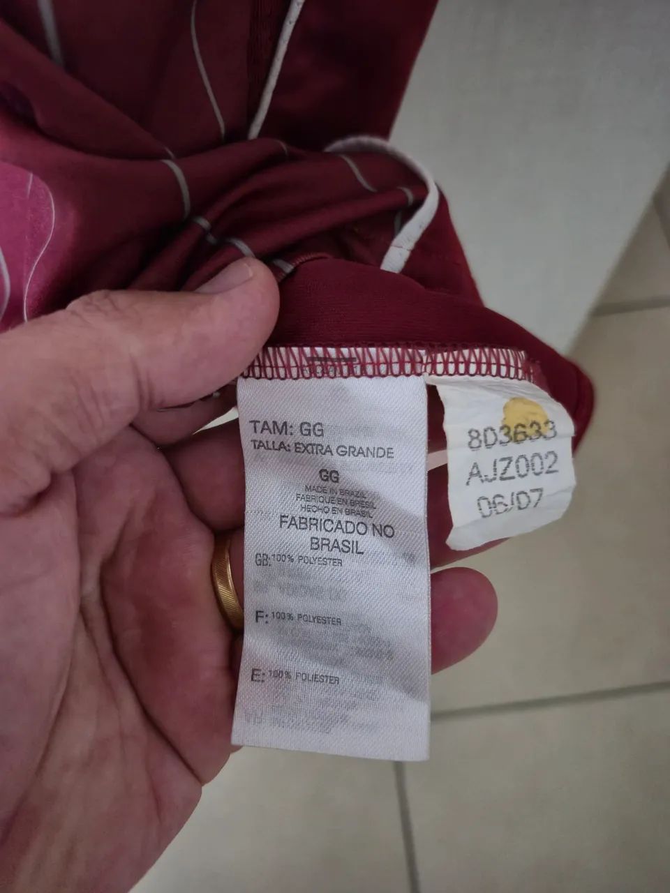 Camisa fluminense 2007. - Foto 5