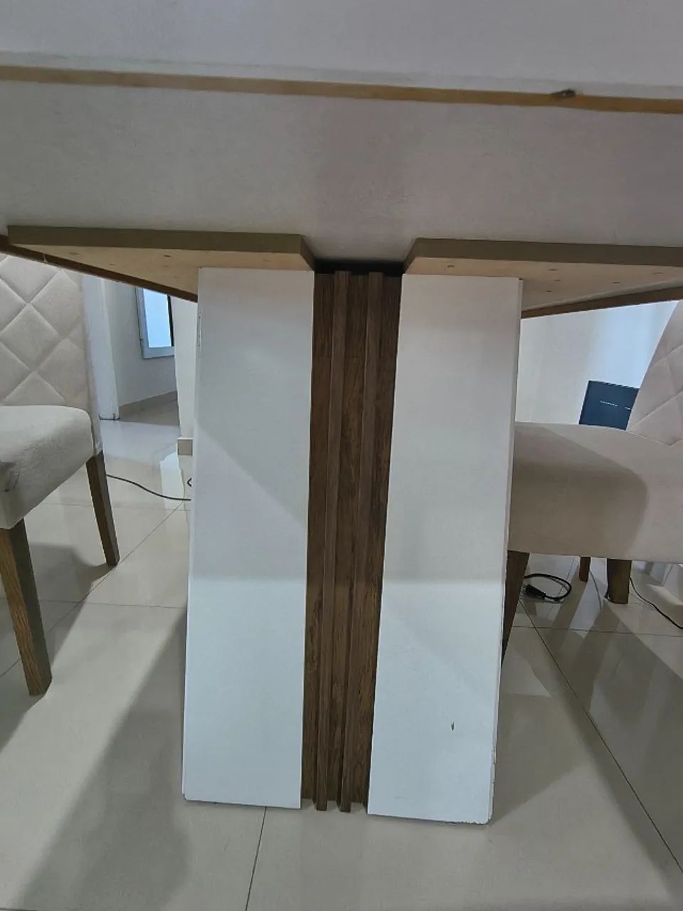 Mesa de jantar 4 cadeiras  - Foto 3