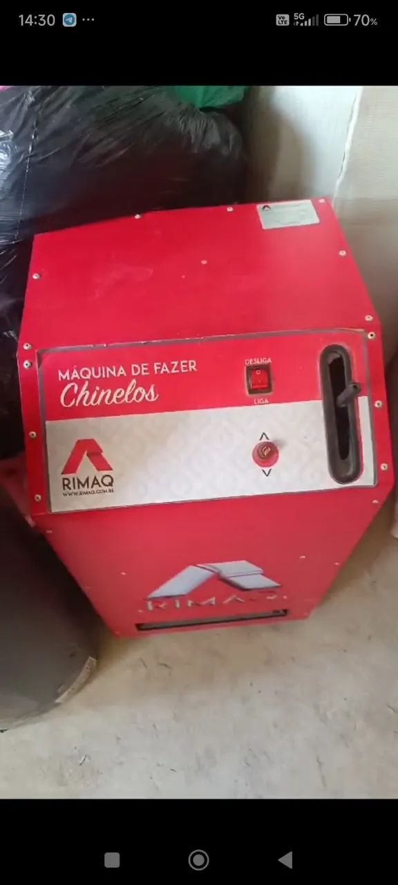 Máquina de chinelo elétrica  - Foto 3