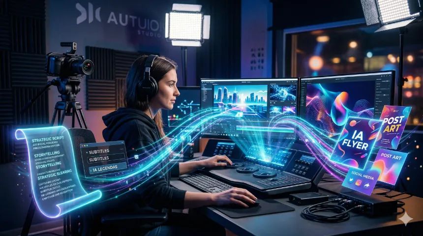 Edição de Vídeo, Design gráfico e Serviços com Inteligência Artificial - Foto 3