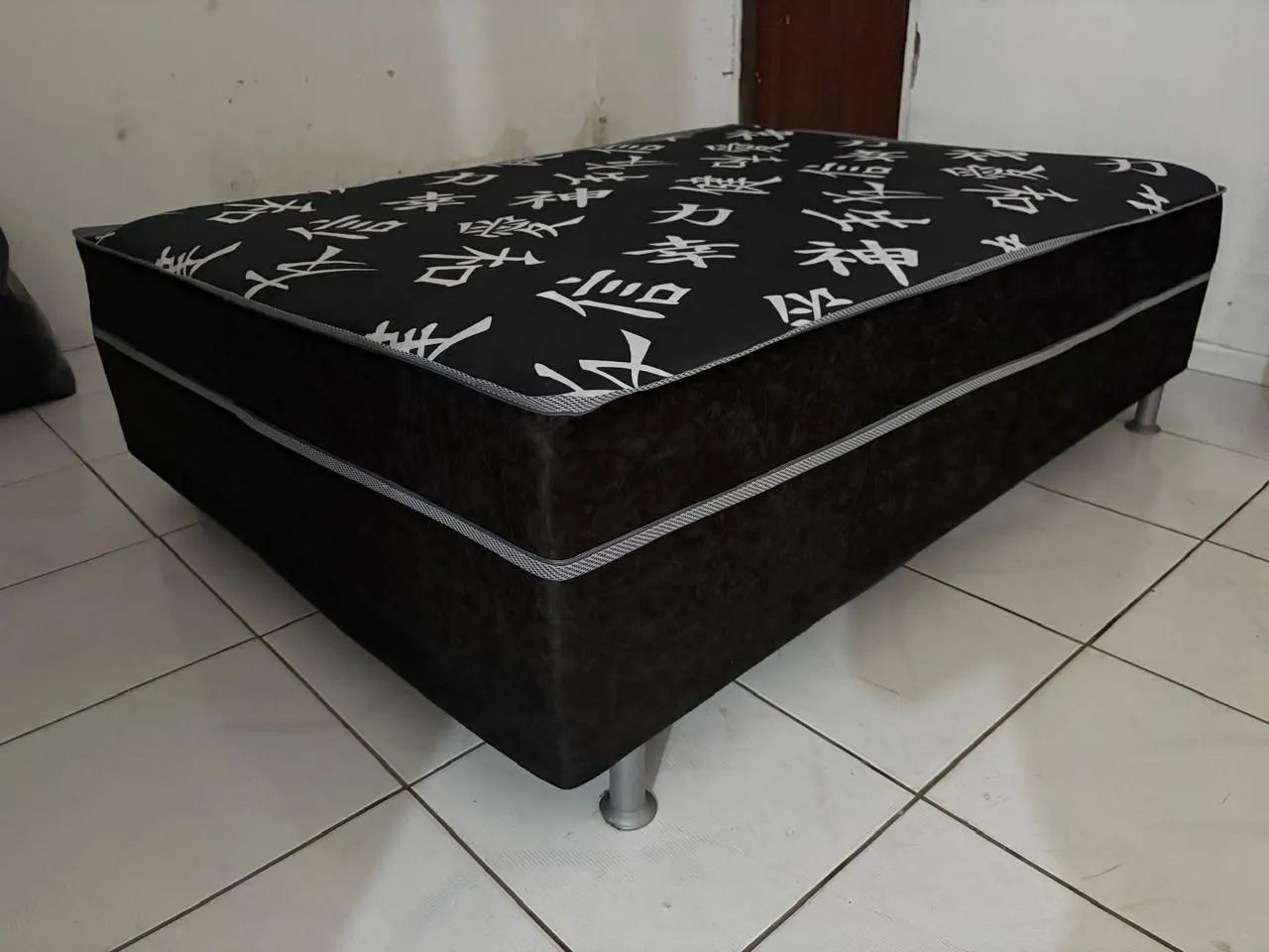 Cama de casal espuma alta 