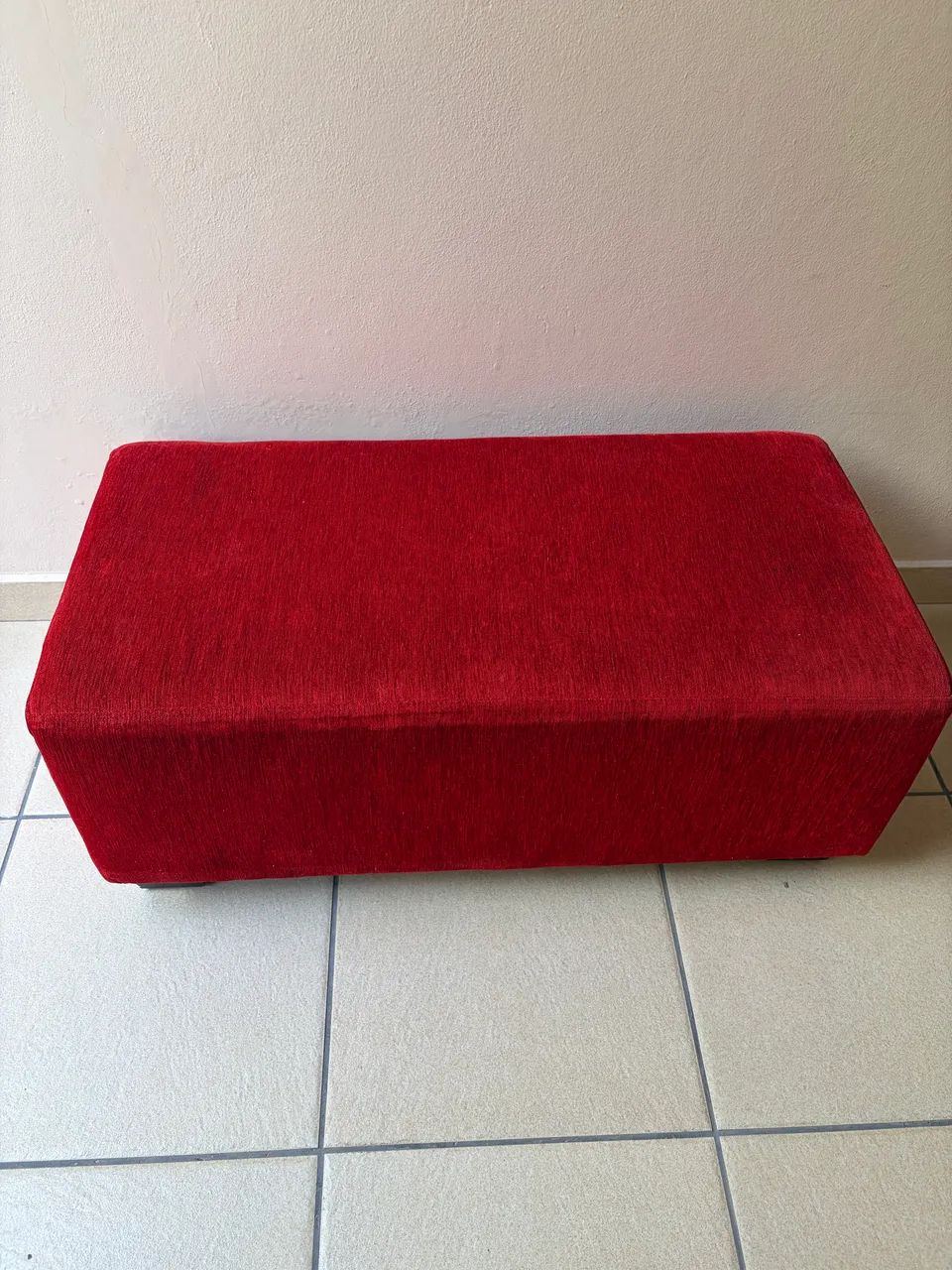 Puff em chenille  - Foto 2