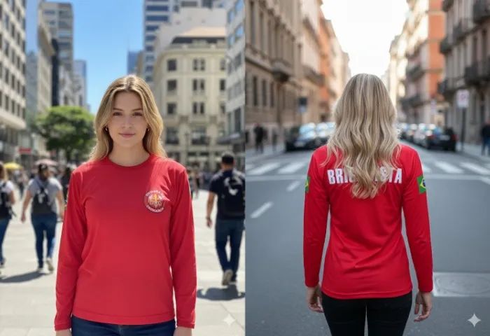 Camiseta de Brigadista manga longa