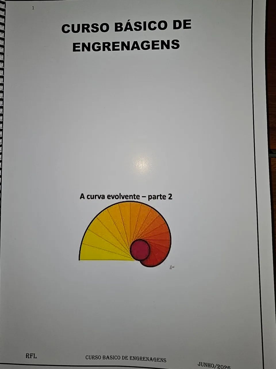 Curso Básico de Engrenagens  R$250,00/mês 