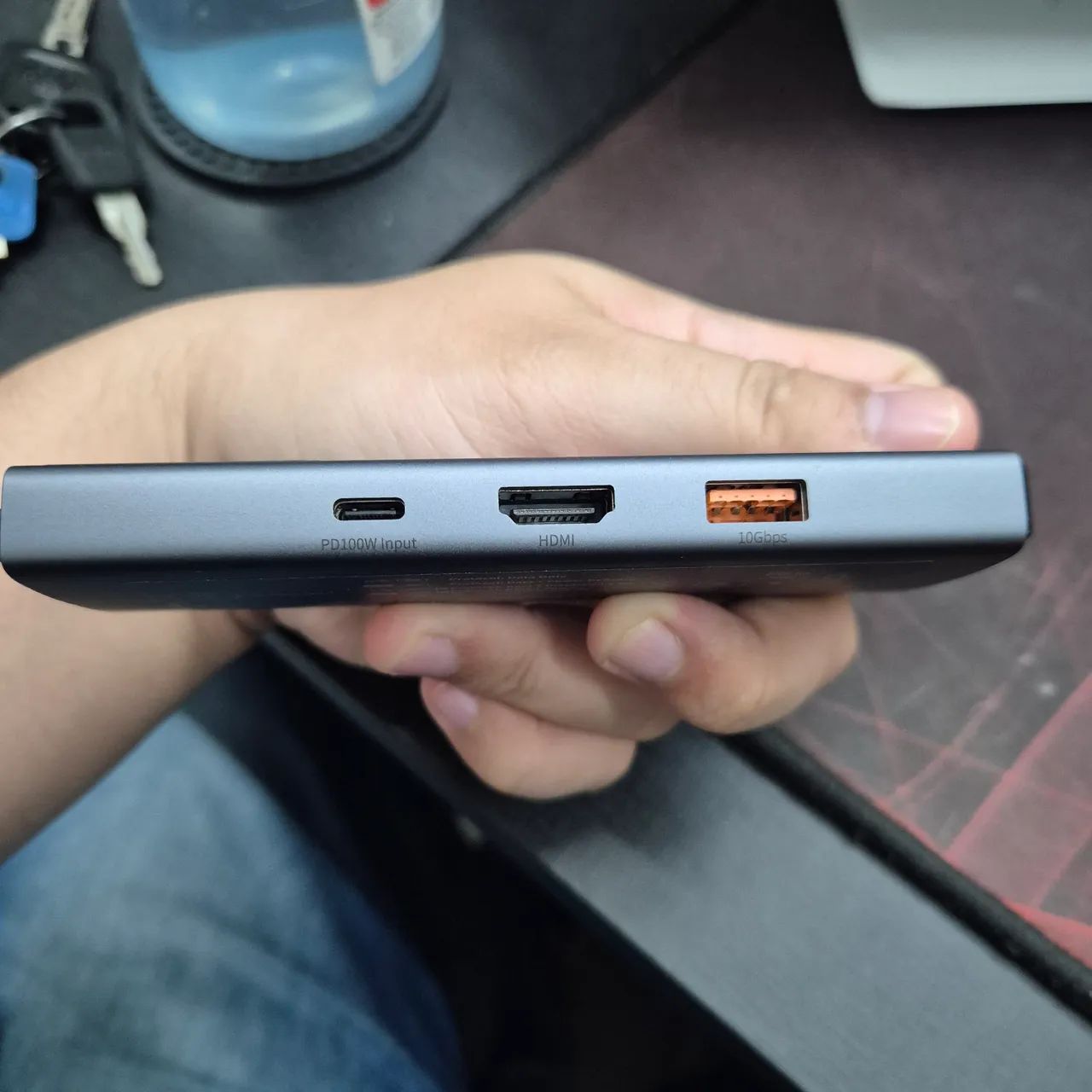 Hub Baseus USB-C PD 100W 10gbps - Foto 5