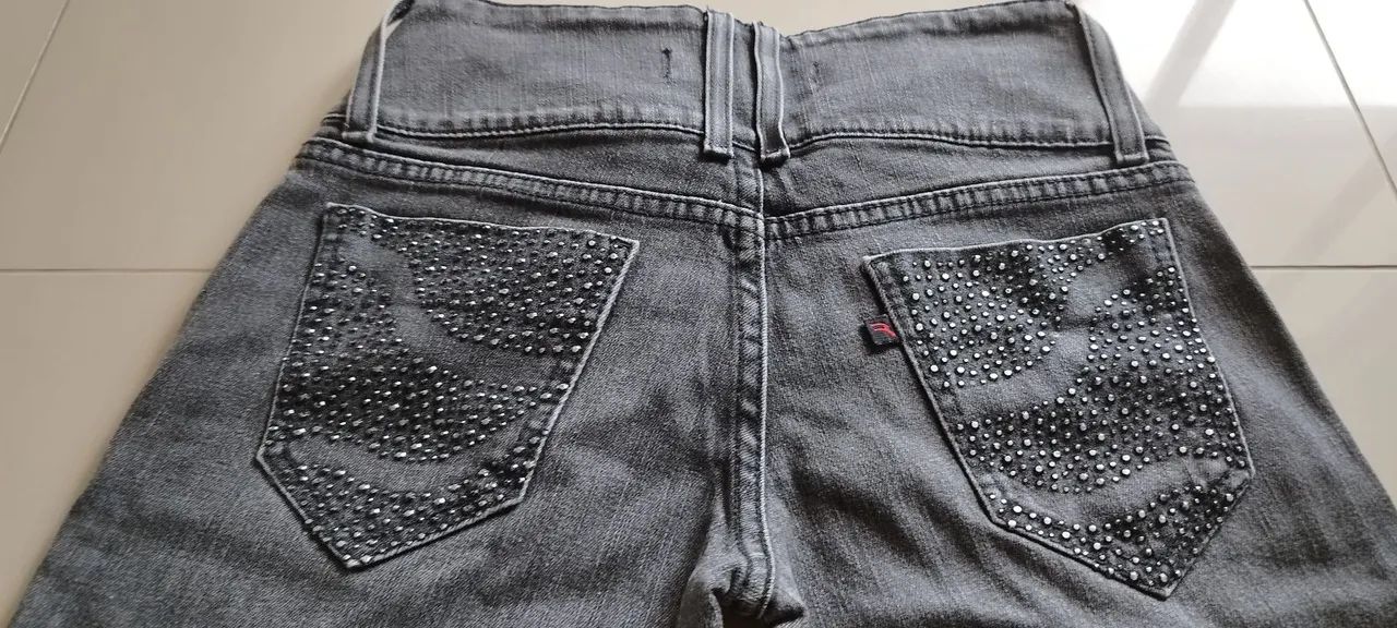 Combo 3 calças jeans Tam 36.  - Foto 4