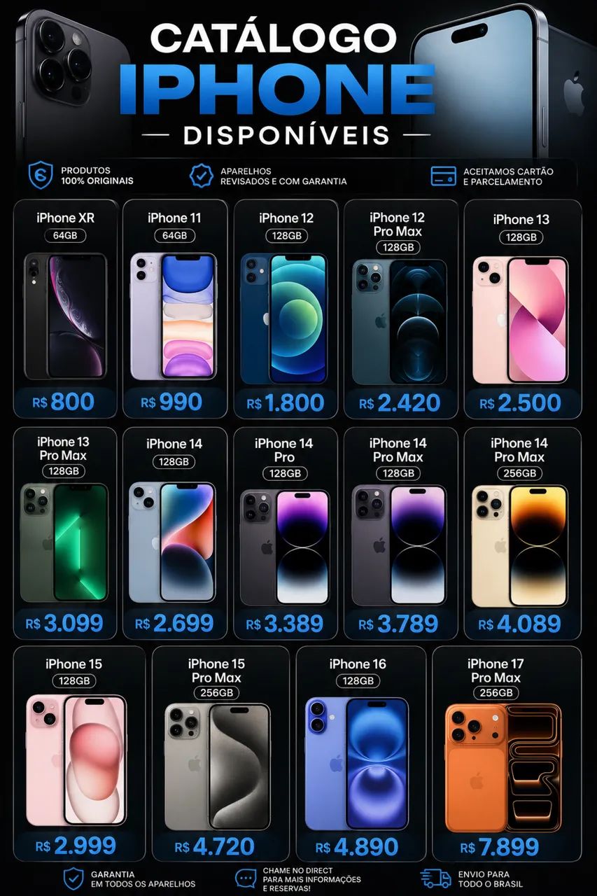 iPhones e Xiaomi 