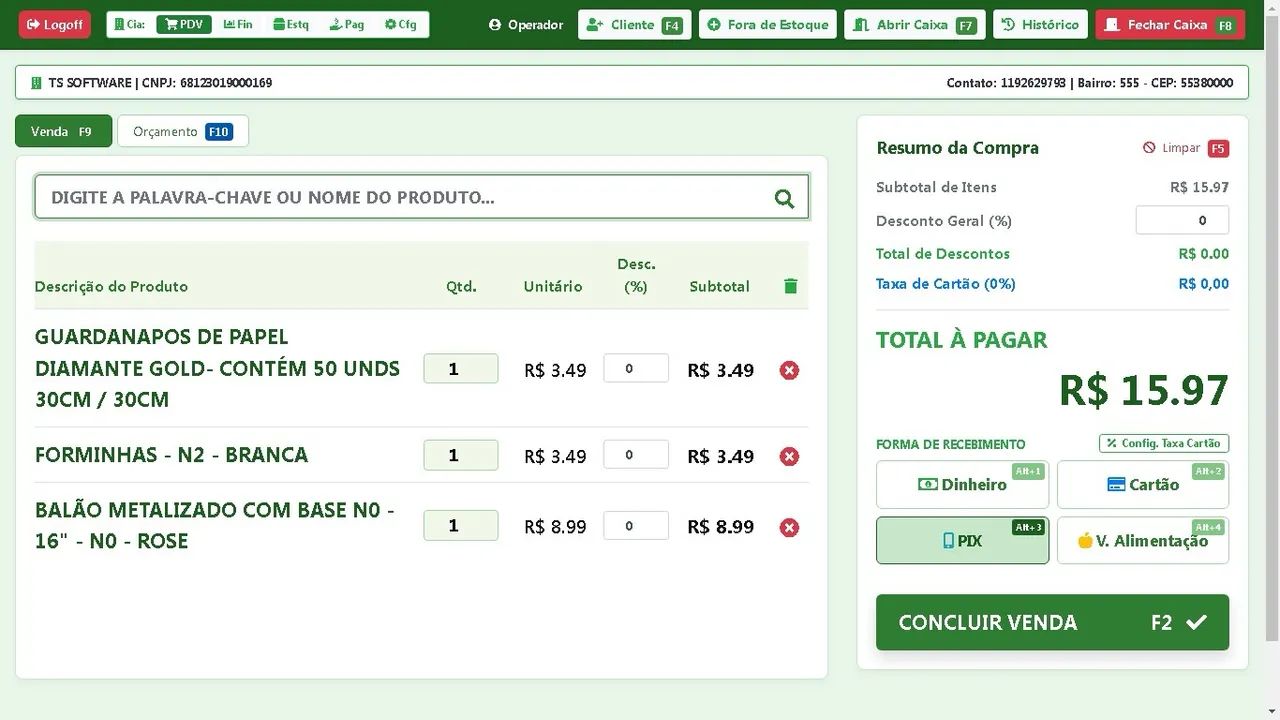     Sistema de Gestão para Loja | Estoque + Fiado + Caixa + PDV - Foto 2
