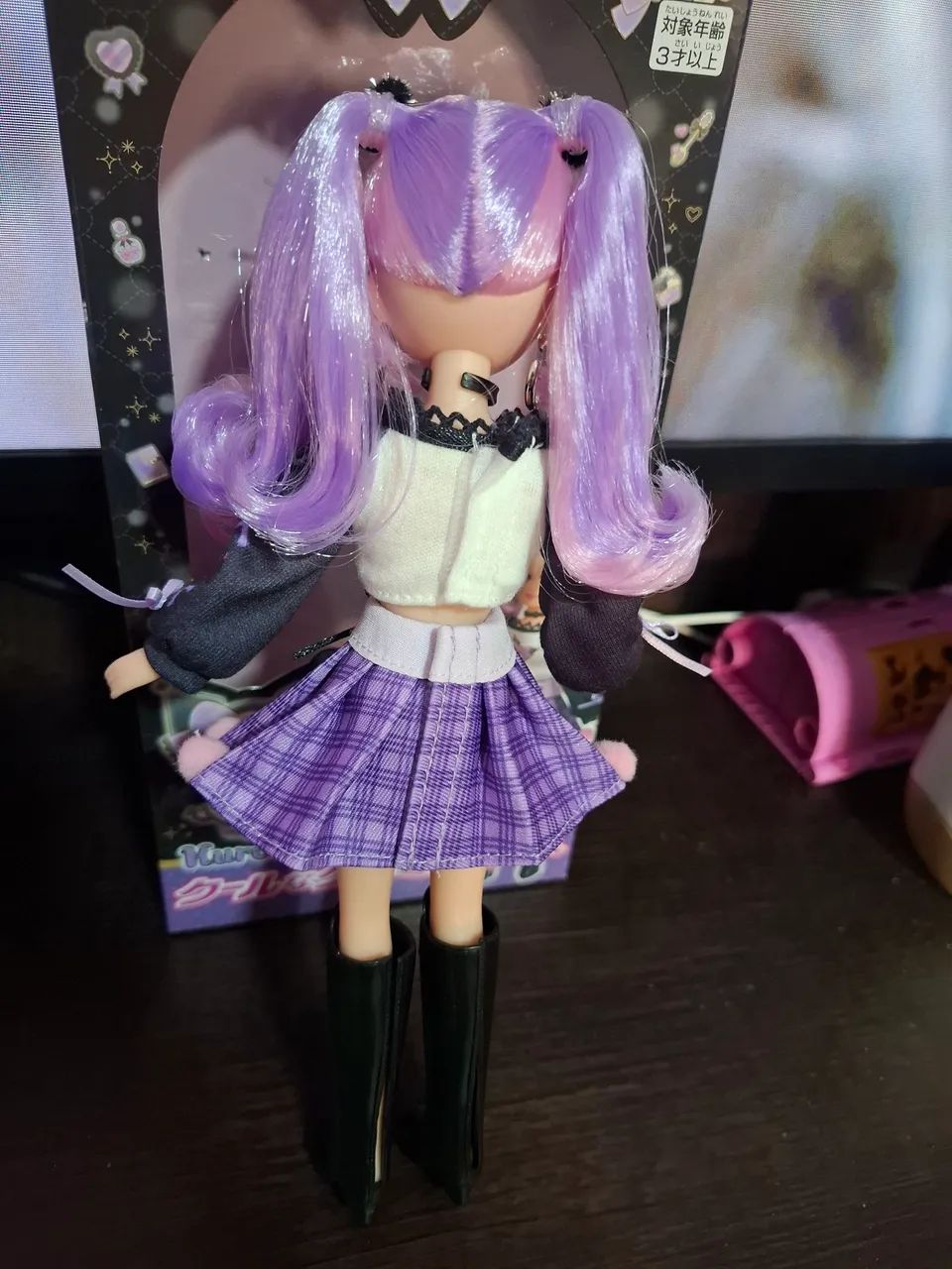Boneca Licca Chan Kuromi Sanrio - Completar com Caixa e Importada do Japão  - Foto 3