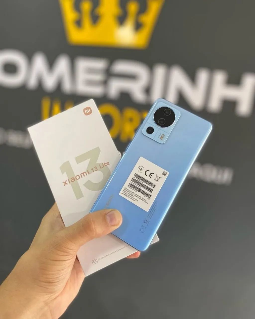 Xiaomi 13 lite 5g lacrado 1 ano de garantia 