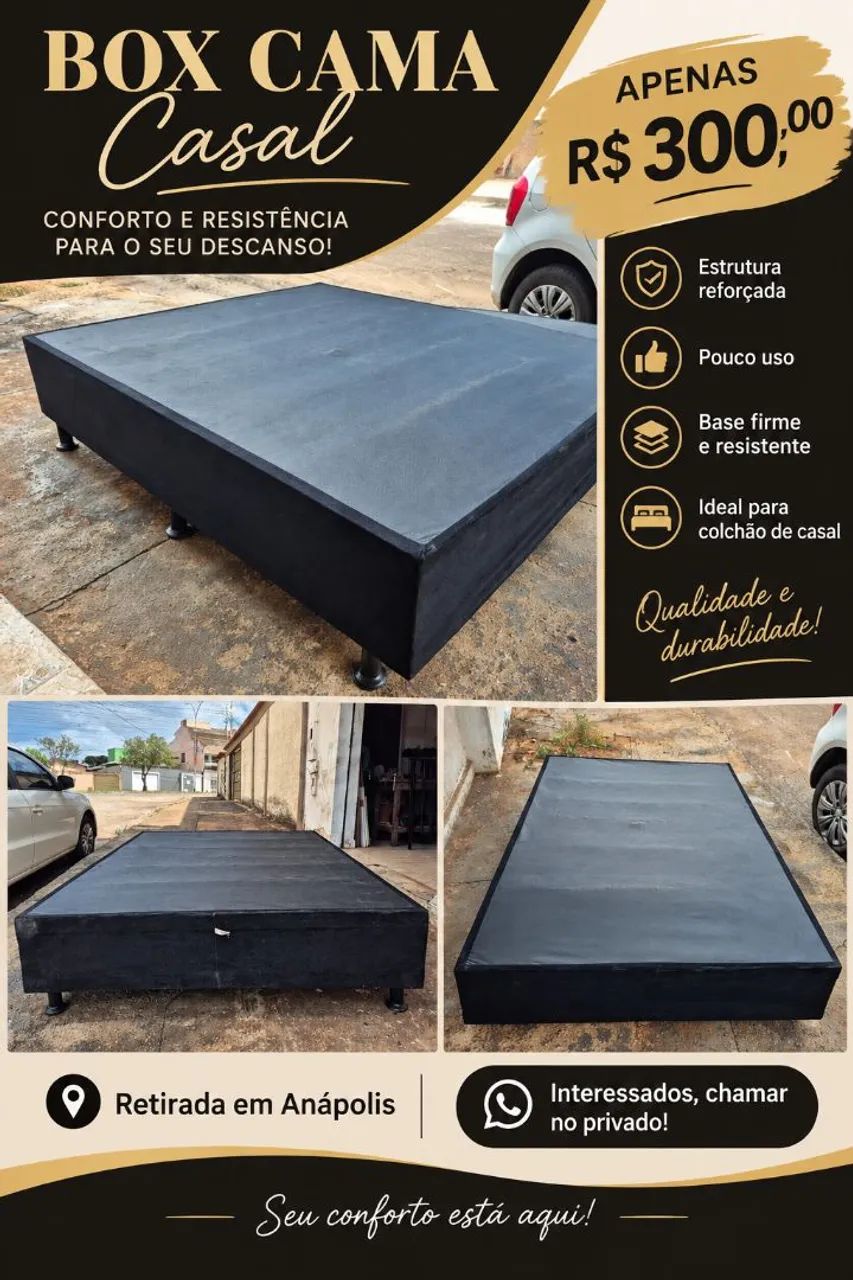 Box para cama casal  - Foto 4