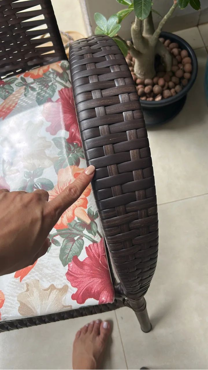 Lindo Conjunto de cadeiras para varanda  - Foto 3