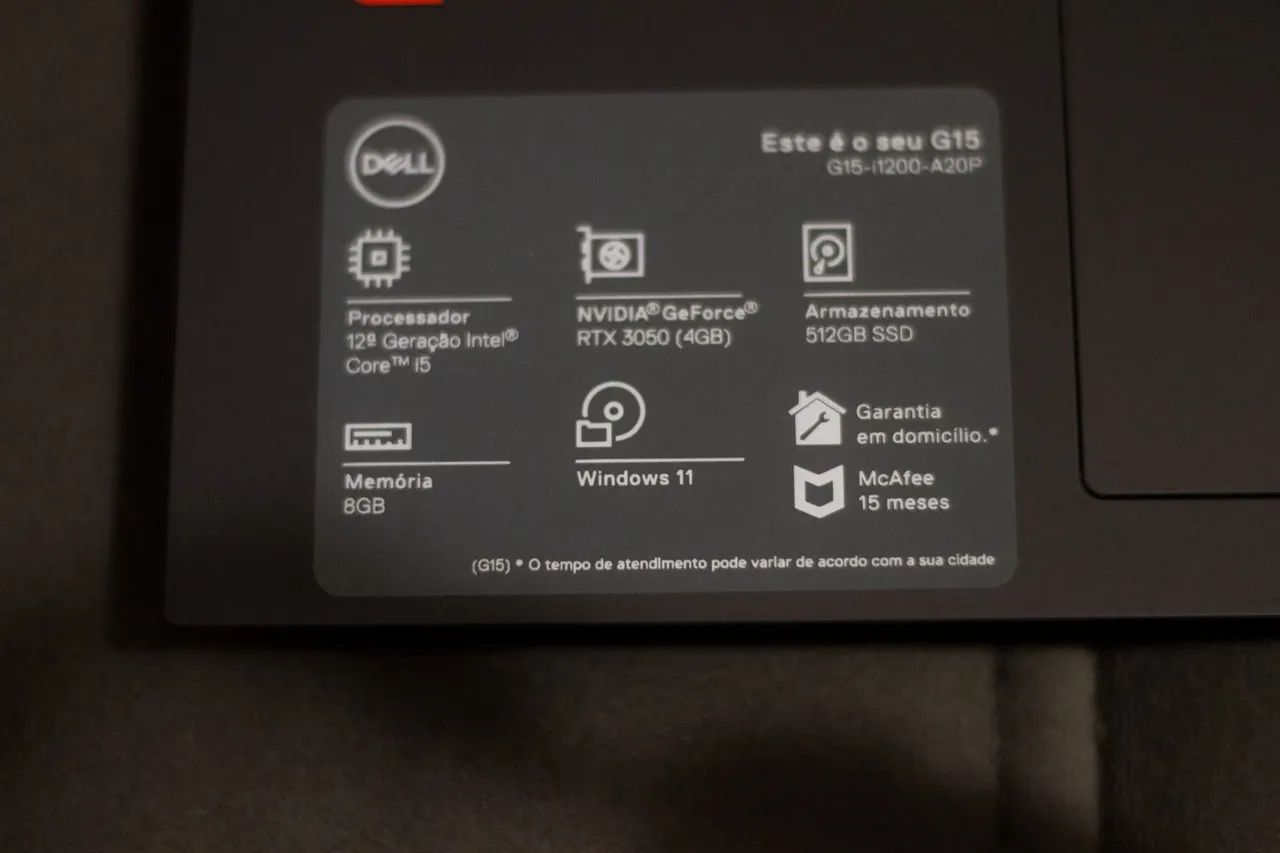 Notebook Dell G15 - Foto 2