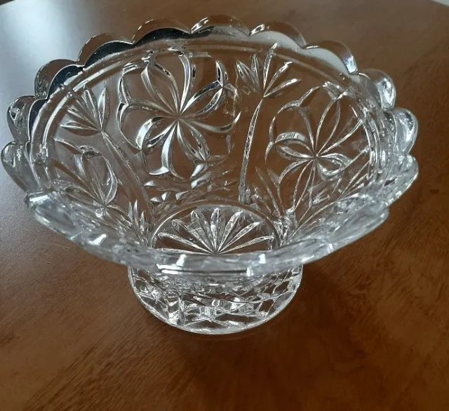 Utilitário Centro de mesa em cristal pesado