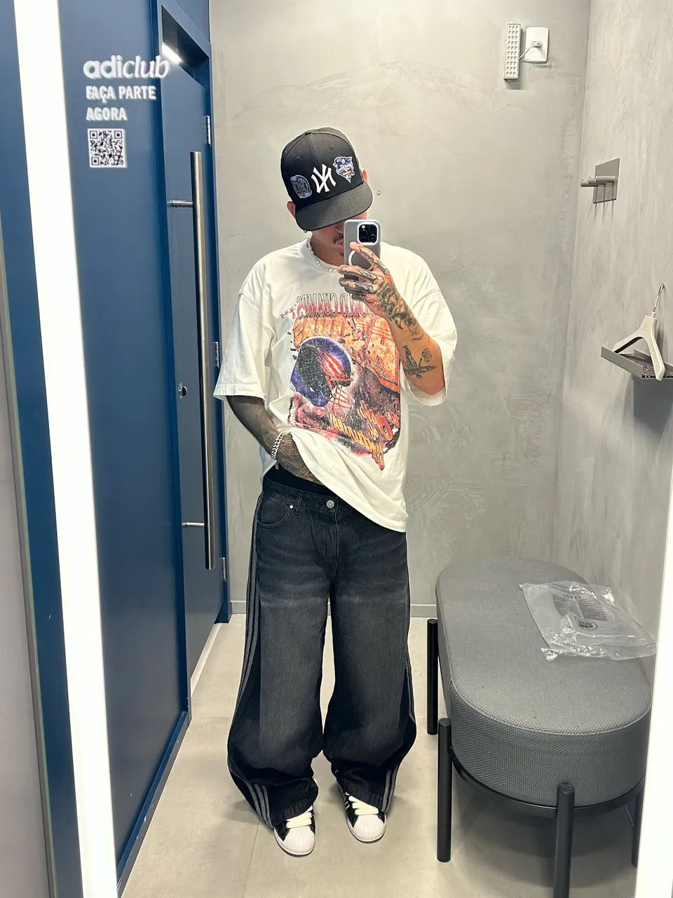 Calça Jeans Adidas - Foto 2