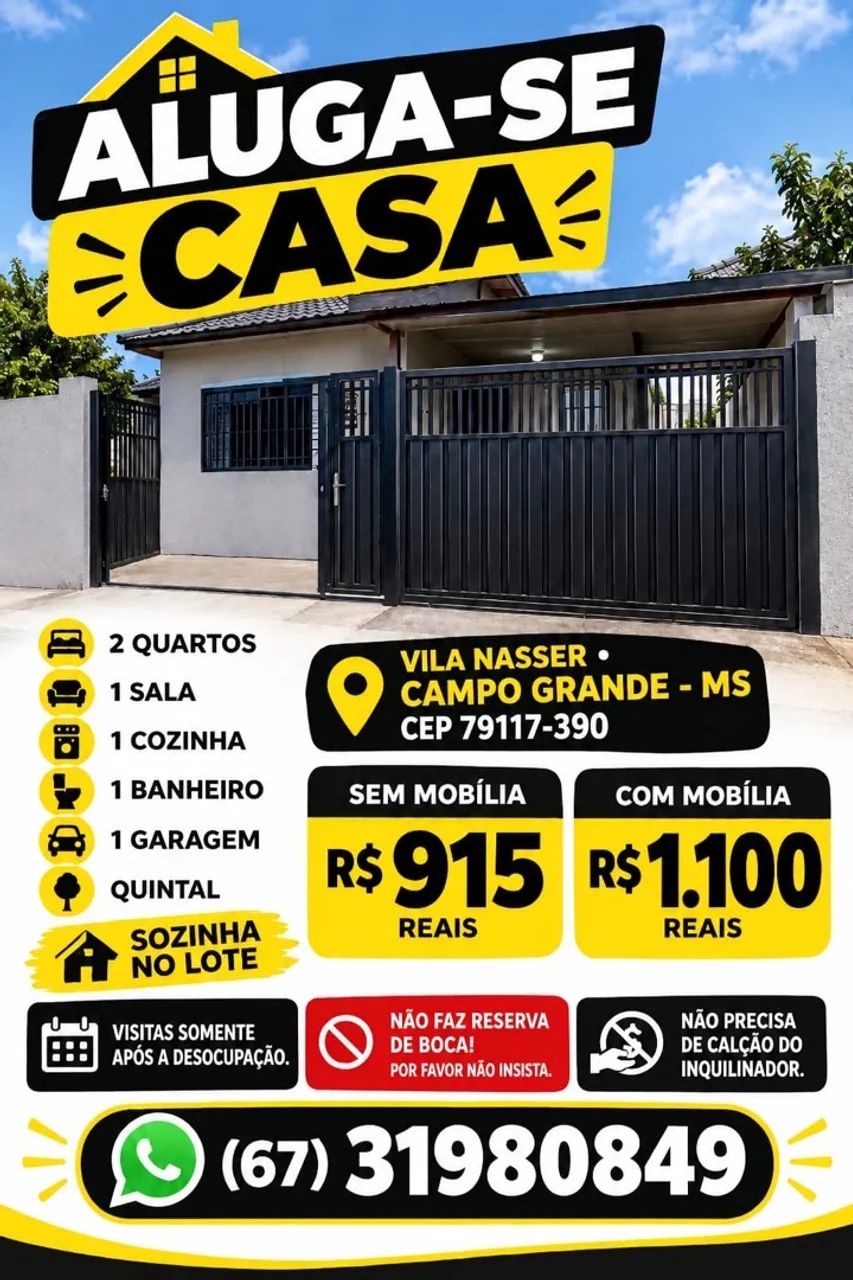 Casa em Campo Grande 