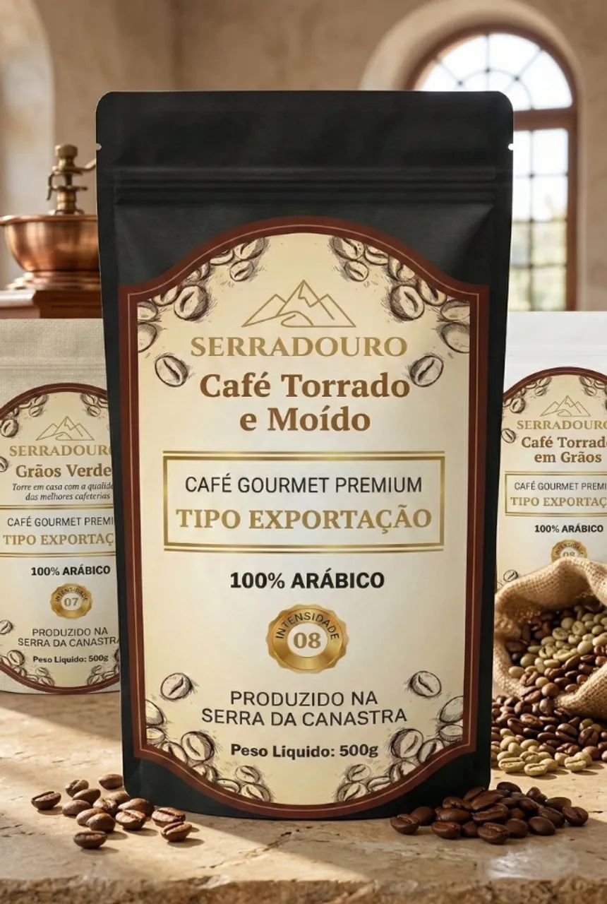 Café Gourmet Serradouro 500g: 100% Arábica - Direto da Canastra (R$ 38) - Foto 2