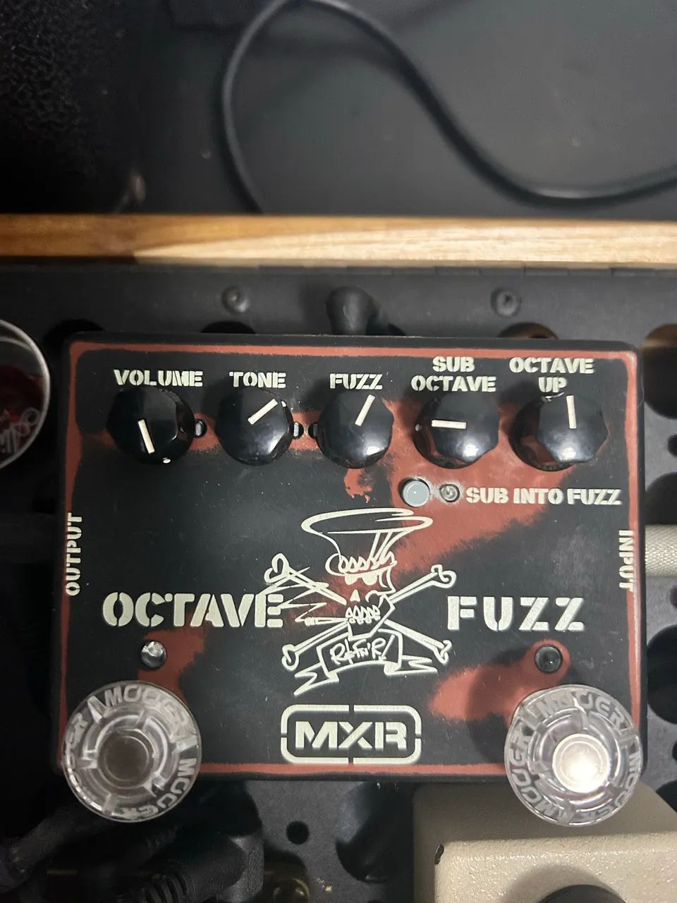 Pedal MXR Slash Octave Fuzz SF01 - Signature Slash! - Instrumentos