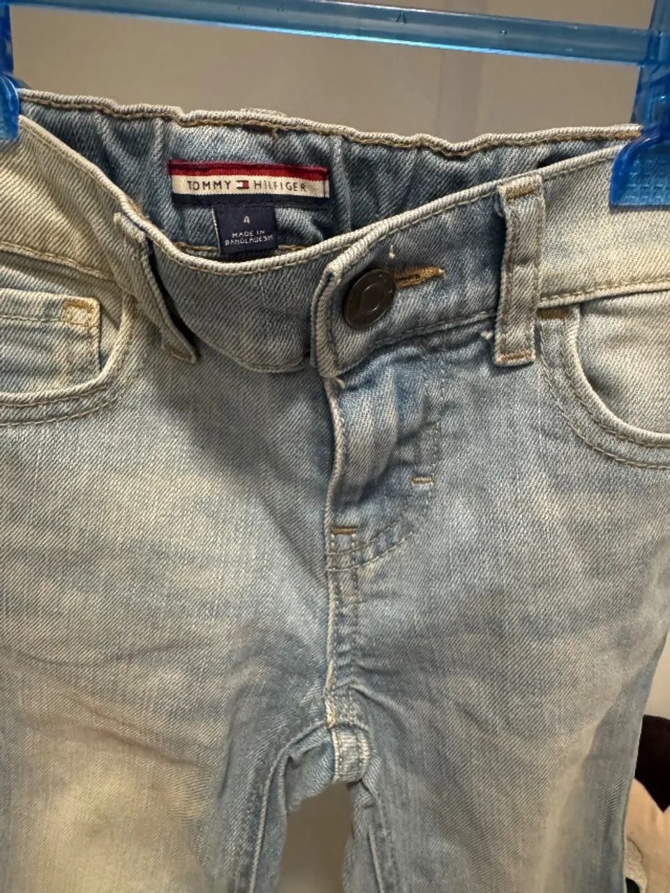 Calça jeans Clara Tommy Hilfiger original bebê  - Foto 2