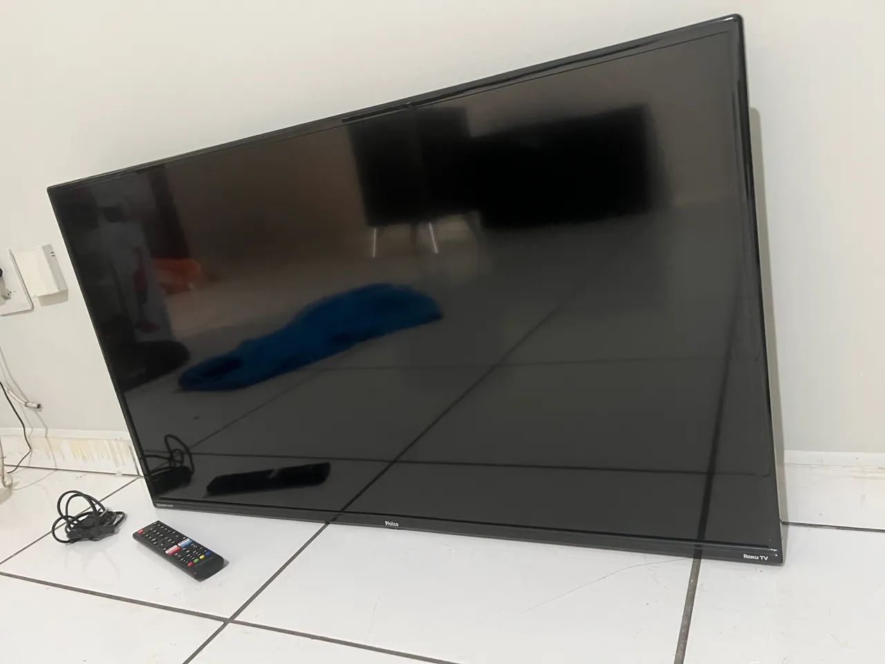Smart TV Philco LED 42 polegadas, modelo PTV42G52RCF, seminova e em ótimo estado. - Foto 2
