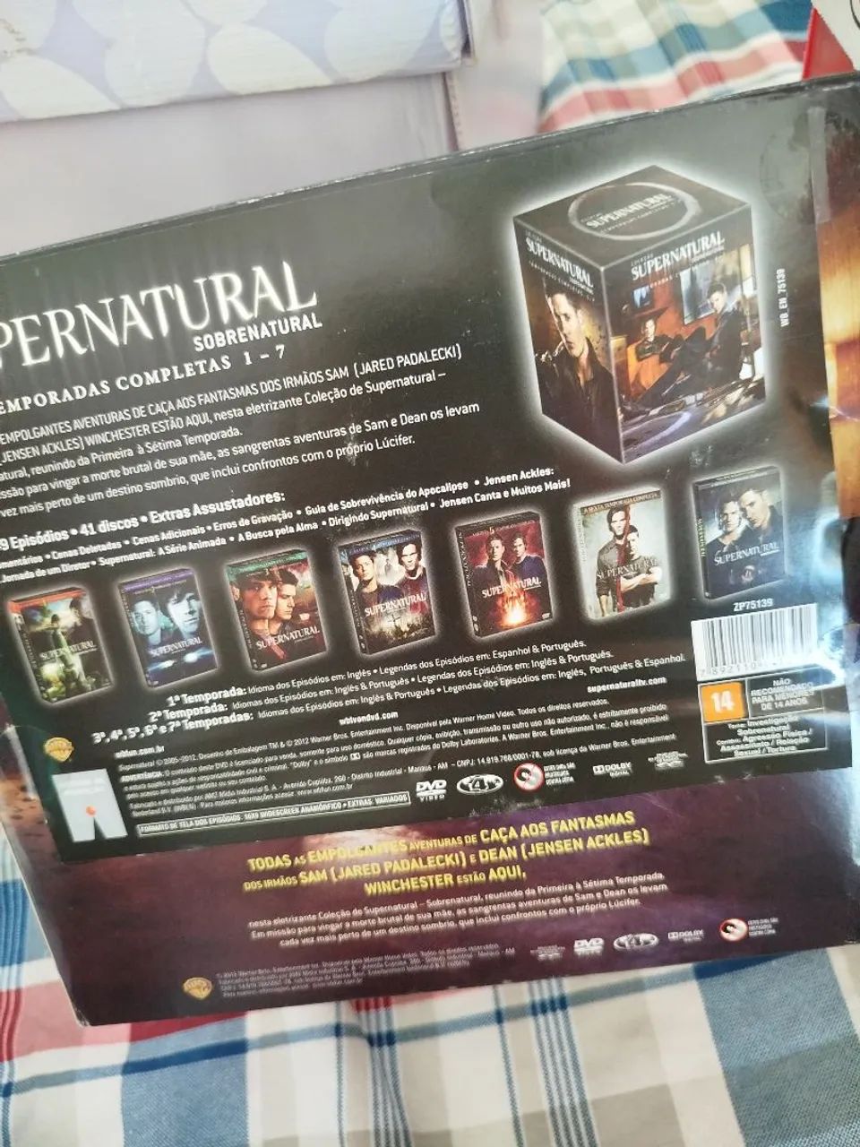 Coleção Supernatural até a 7 temporada original - Foto 2