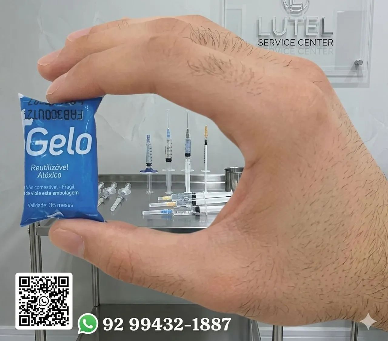 GELO REUTILIZÁVEL PEQUENO  - Foto 3