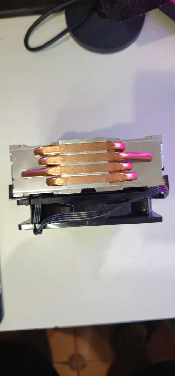 Air cooler da cooler master com 4 heatpipes - Foto 2