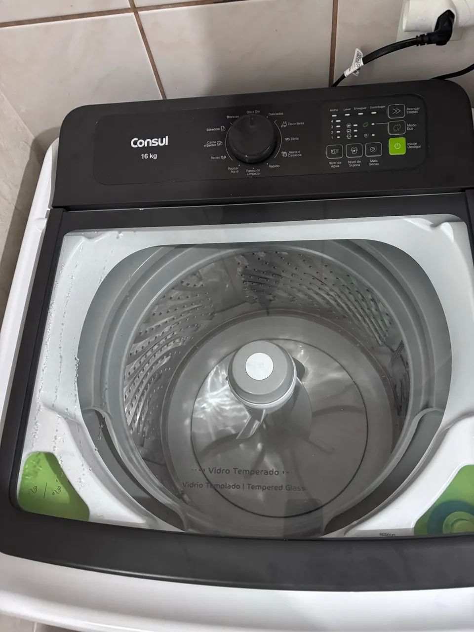 Máquina de lavar cônsul 