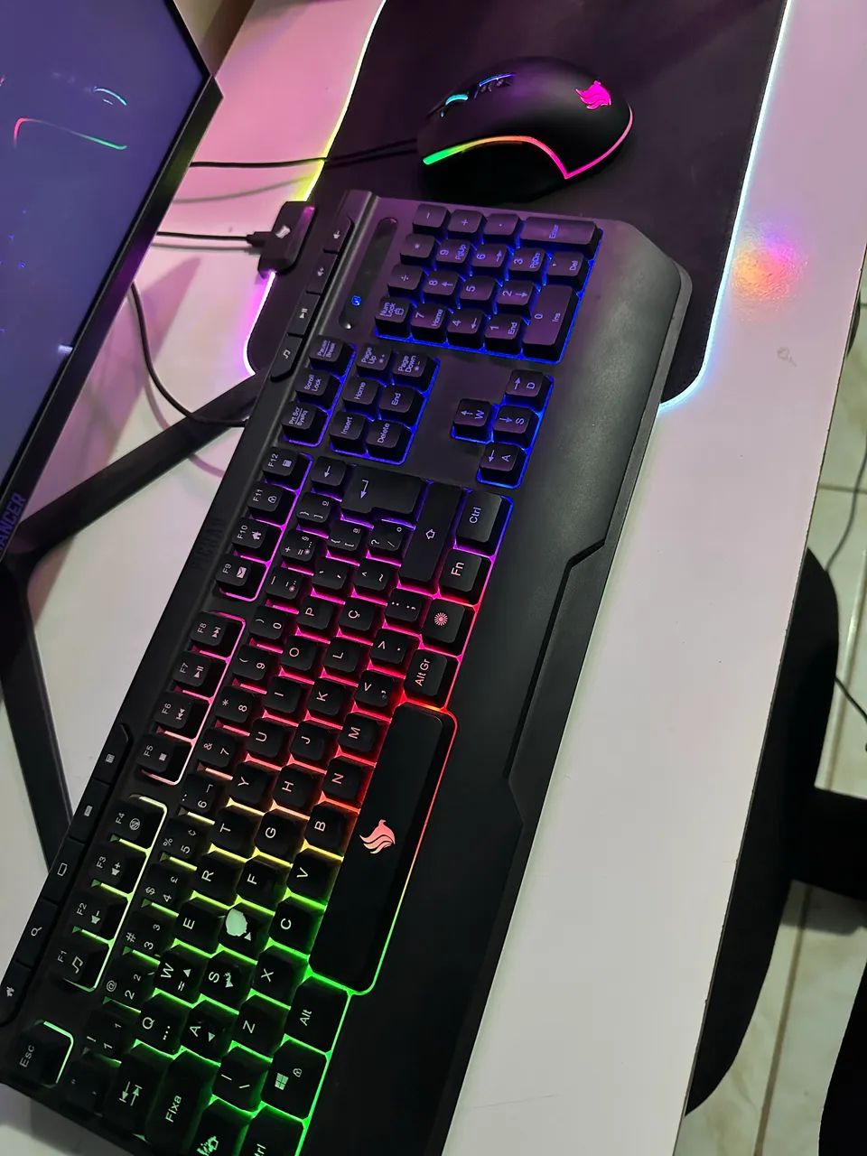 Vendo Mouse + Teclado Pichau - Foto 2