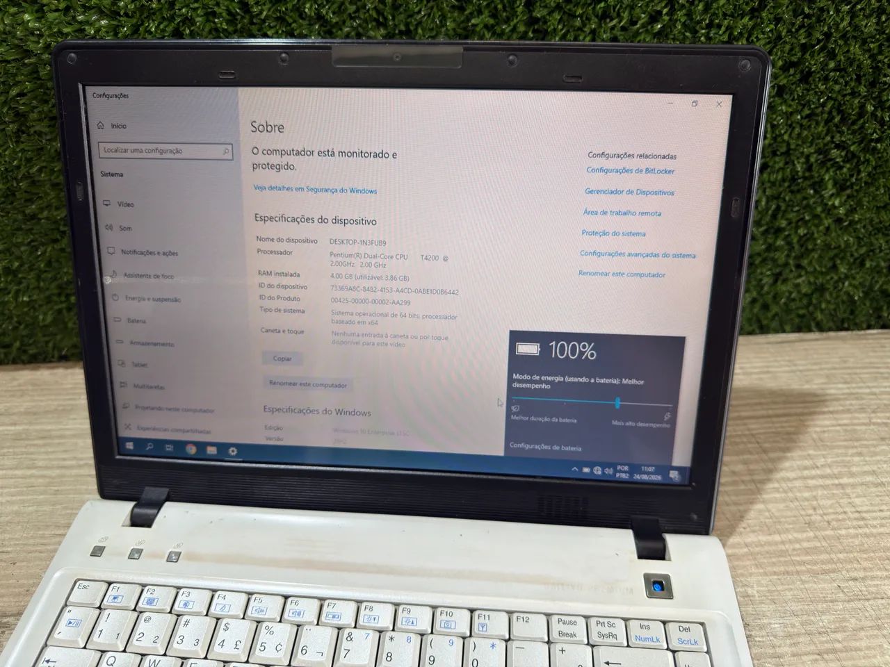 Notebook Positivo DualCore 4ram HD120 Windows 10 Office Antivírus - Foto 3