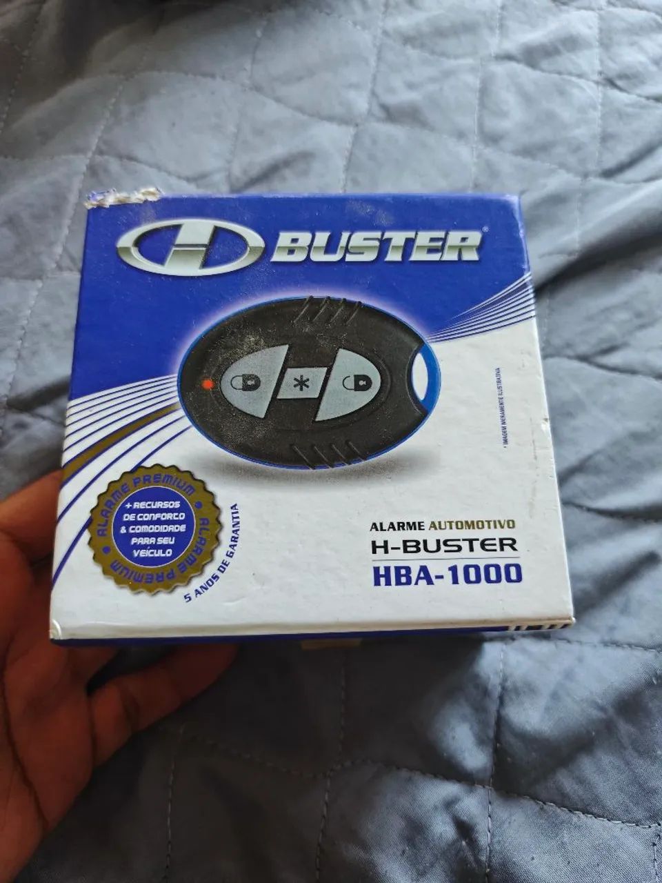 Alarme Automotivo H-Buster HBA-1000 Completo na Caixa com 2 Controles