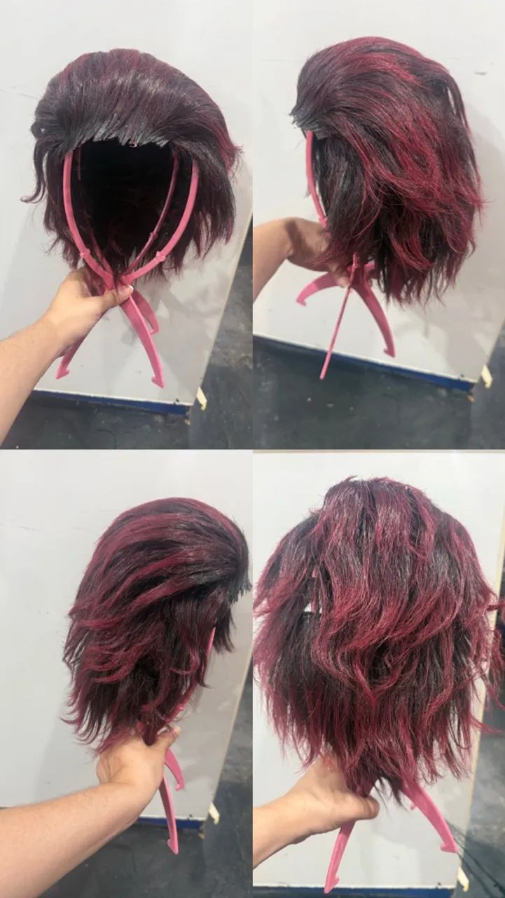 Traje e peruca Tanjiro Kamado - Demon Slayer - Foto 2