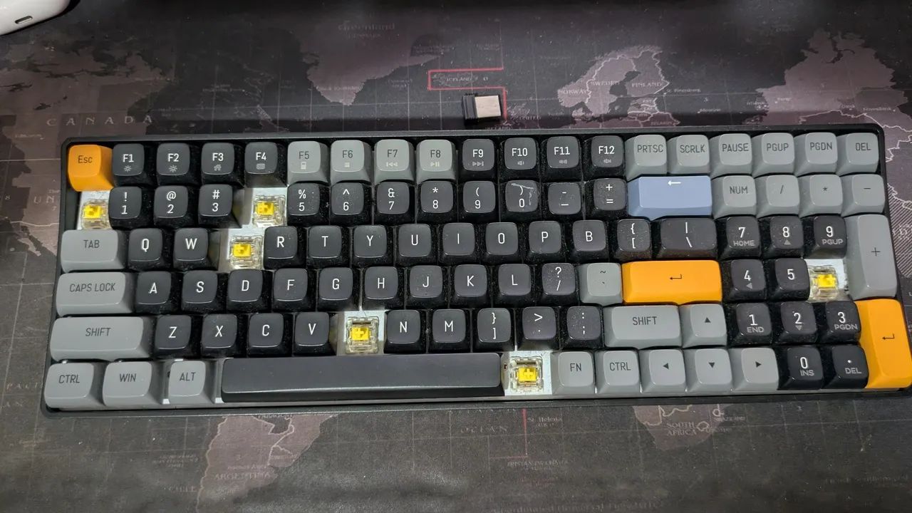 Aigo a100 faltando teclas 