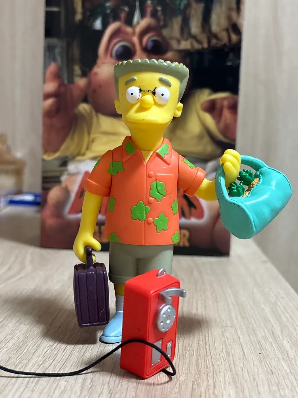 Action figure Playmates Simpsons, Smithers Vacation, importado e original 