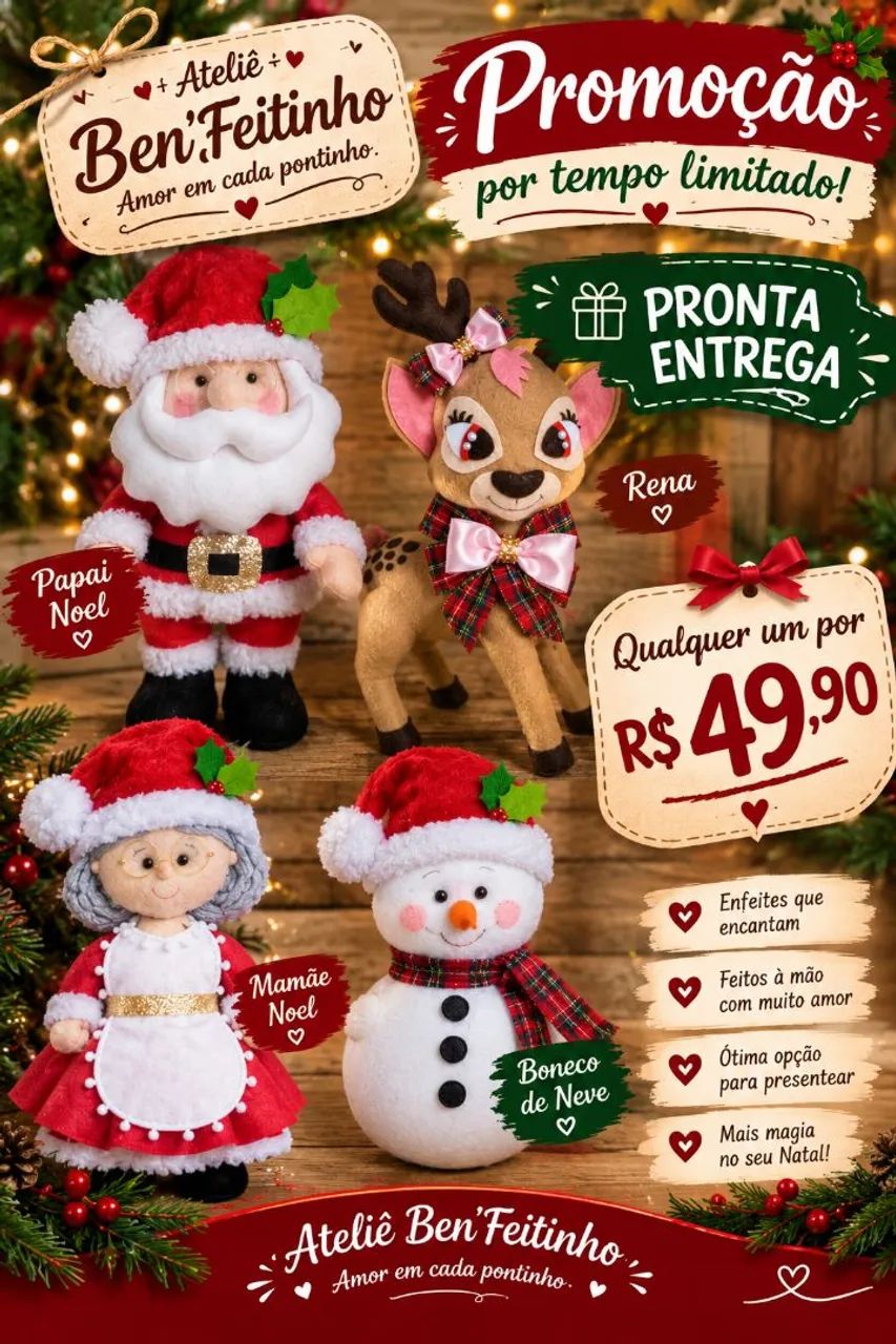 Enfeites de Natal