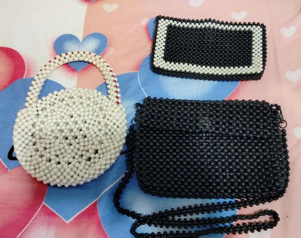 Bolsa de pérolas (miçangas)