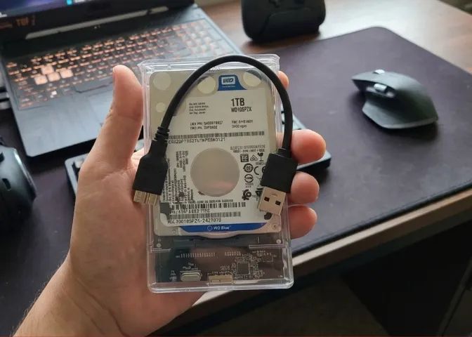 hd externo 1tb 100% testado