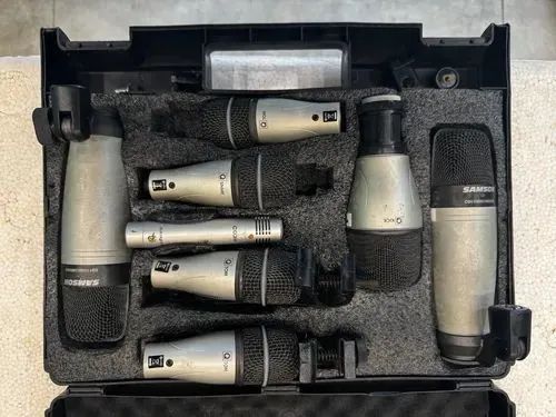 Kit De Microfones De Bateria Samson