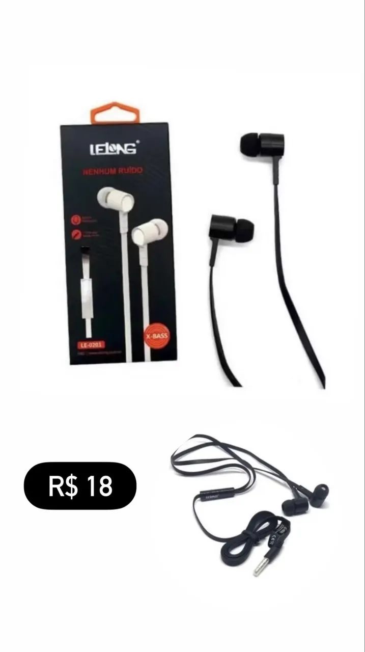 Fone com fio