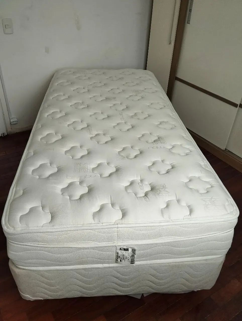 CAMA BOX DE SOLTEIRO EPEDA BLUES VISCO - Foto 3