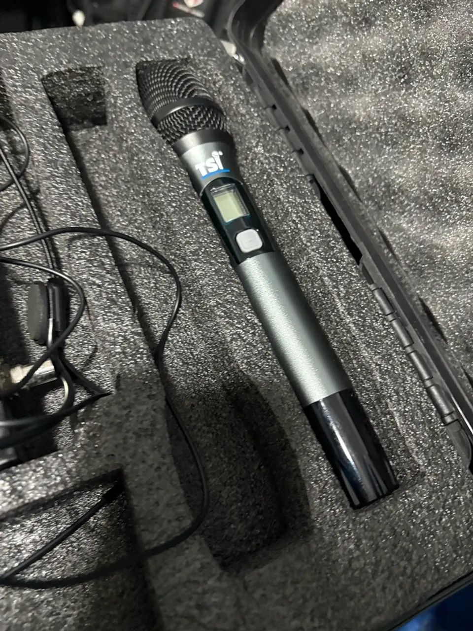 Sistema microfone sem fio completo  - Foto 4