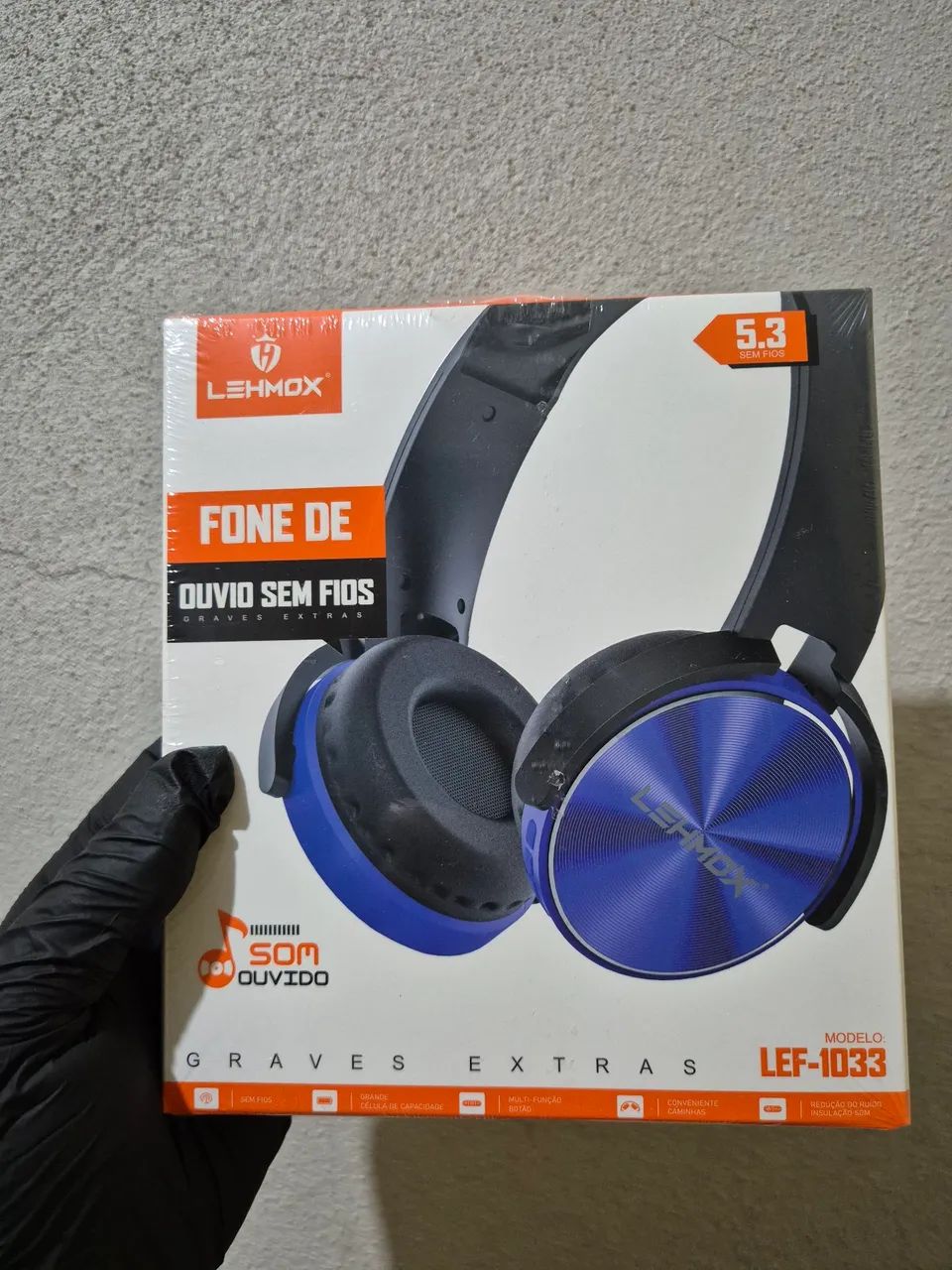 Fones Bluetooth Lehmox LEF-1033 