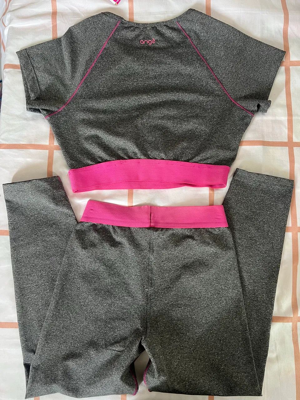 Conjunto legging e top P marca Angê - Foto 2